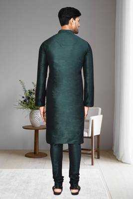 Mens plain kurta pyjama 2