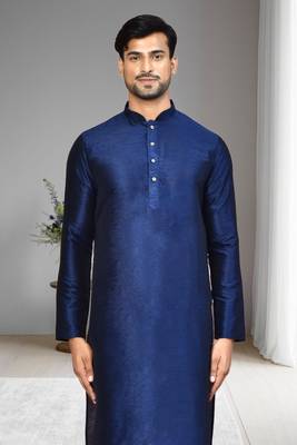 Mens plain kurta pyjama 3