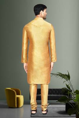 Mens plain kurta pyjama 2