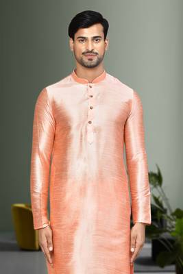 Mens plain kurta pyjama 3