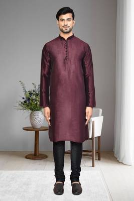 Mens embroidered kurta pyjama 1