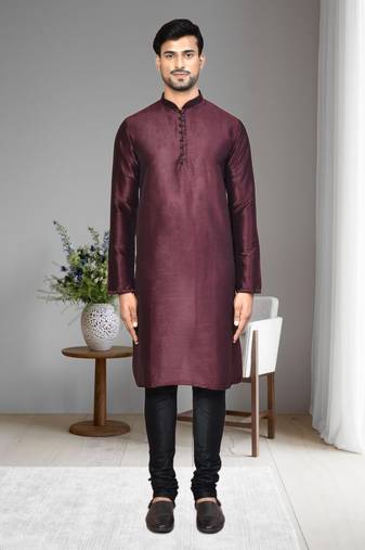 Mens embroidered kurta pyjama