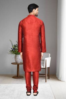 Mens plain kurta pyjama 2