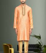 Mens embroidered kurta pyjama