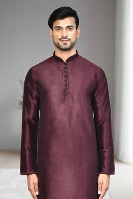 Mens embroidered kurta pyjama 3