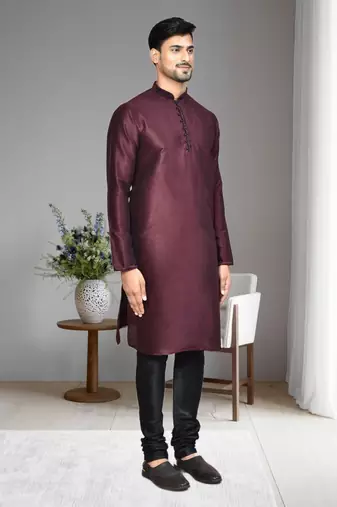 Mens embroidered kurta pyjama