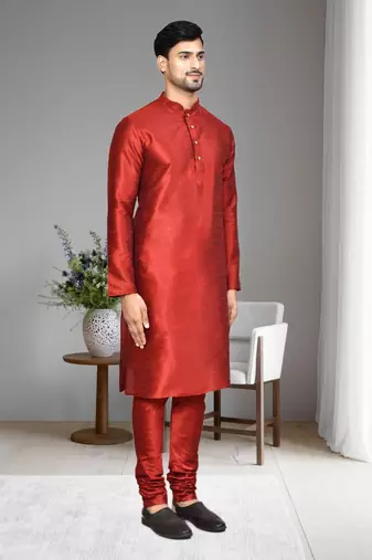 Mens plain kurta pyjama
