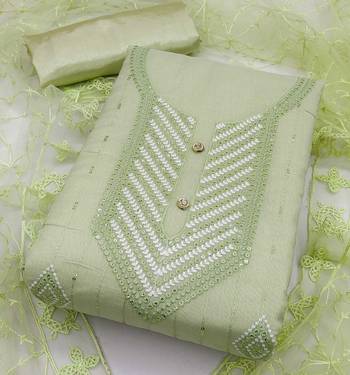 Heavy modal embroidery work salwar suit set with net aari dupatta 2