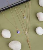 Set of 2 Minimal Contemporary Design chains For Women Ans Girls