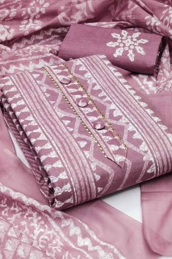 Women's charming cotton print ensemble comfort and style combined