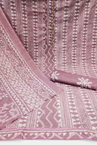Women's charming cotton print ensemble comfort and style combined