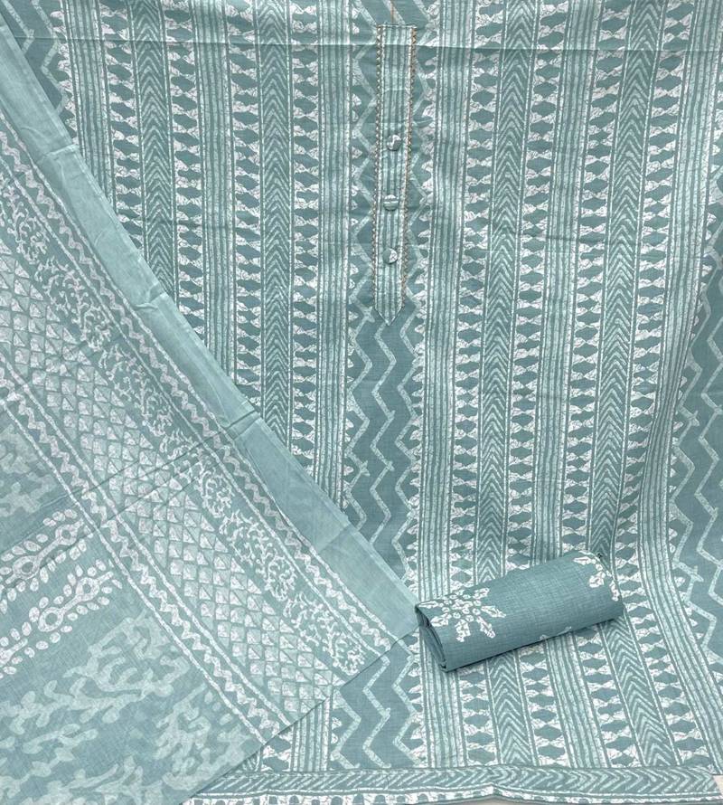 Women's charming cotton print ensemble comfort and style combined