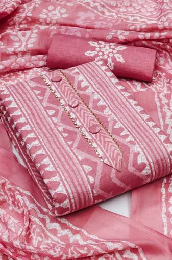 Women's charming cotton print ensemble comfort and style combined