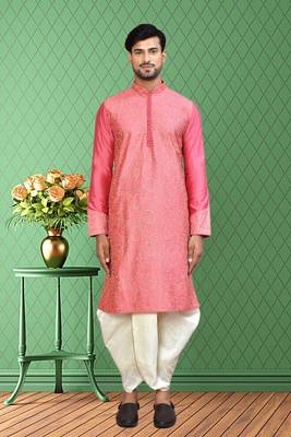 Mens silk dhoti kurta 1