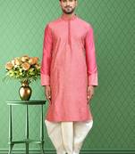 Mens silk dhoti kurta