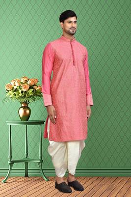 Mens silk dhoti kurta 4