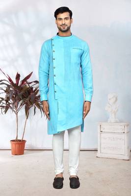 Mens silk kurta pajama 2