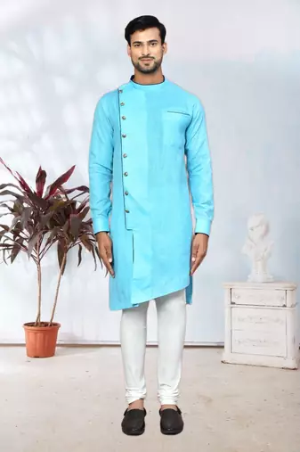 Mens silk kurta pajama