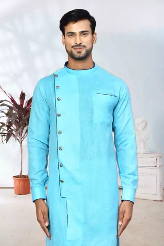 Mens silk kurta pajama