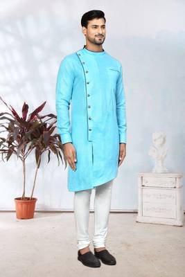 Mens silk kurta pajama 5