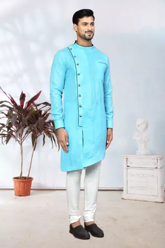Mens silk kurta pajama