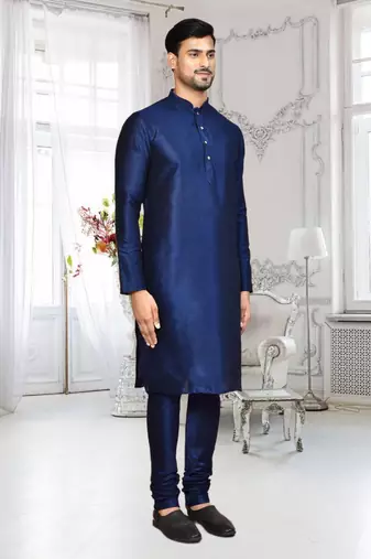 Mens silk kurta pajama