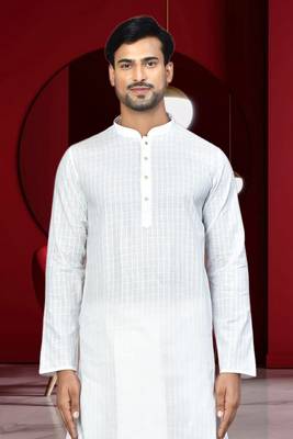 Mens cotton dhoti kurta 3