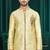 Mens silk embroidered dhoti kurta