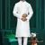 Mens silk plain kurta pajama