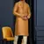 Mens silk embroidered kurta pajama
