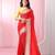 Red Colour Beautiful Partywear Saree