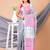Grey & Multi pure cotton floral design jamdani saree without blouse