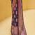 Kimisha women's eggplant silk woven saree with unstitched blouse piece