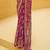 Kimisha women's magenta silk woven saree with unstitched blouse piece