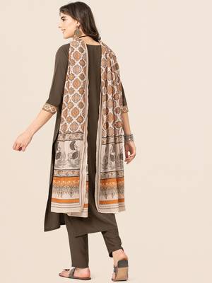Clemira Green Color Embroidered Women'S Kurta Palazzo Set 5