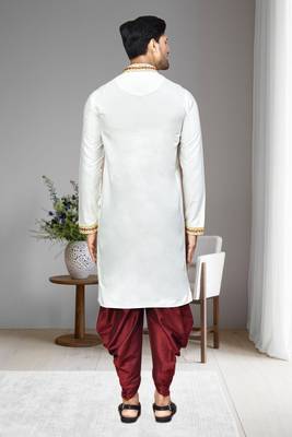 Mens embroidered dhoti kurta 2