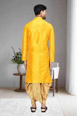 Mens embroidered dhoti kurta 2