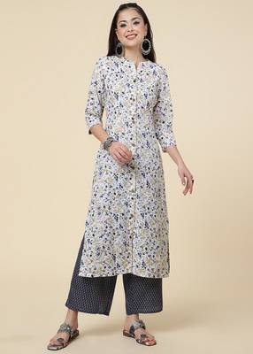Clemira Green Color Embroidered Women'S Kurta Palazzo Set 5