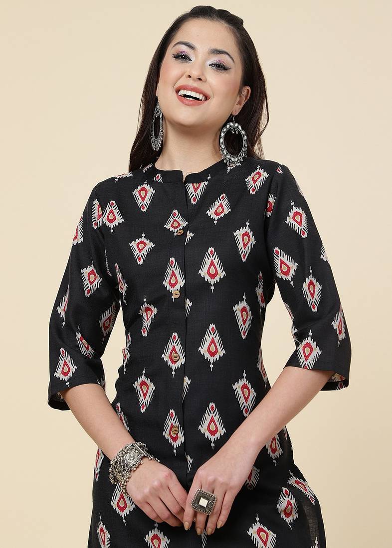 Clemira Green Color Embroidered Women'S Kurta Palazzo Set