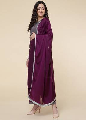 Clemira Yellow Color Embroidered Women'S Kurta Palazzo Dupatta Set 4