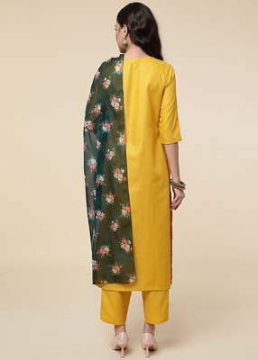 Clemira Multicolor Color Embroidered Women'S Kurta Palazzo Set 2