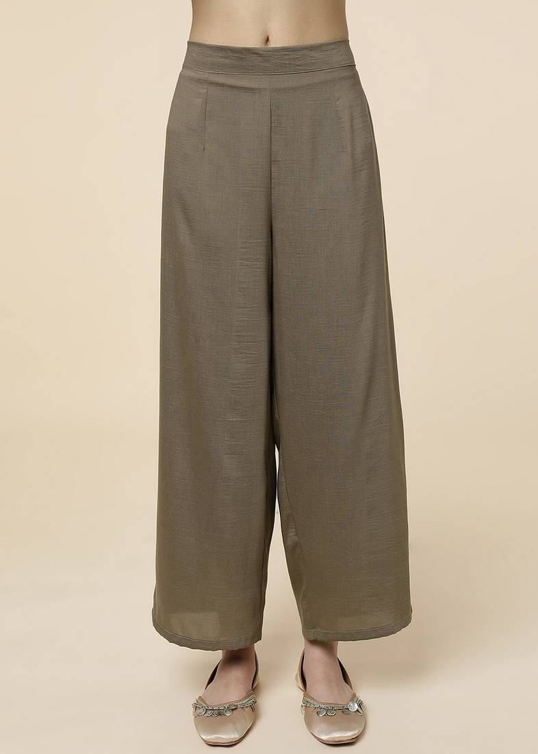 Clemira Multicolor Color Embroidered Women'S Kurta Palazzo Set