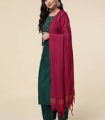 Clemira Multicolor Color Embroidered Women'S Kurta Palazzo Set