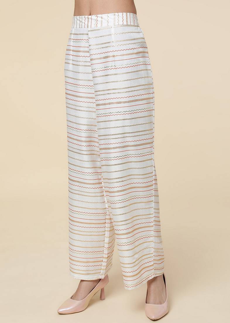 Clemira Black Color Embroidered Women'S Kurta Palazzo Dupatta Set