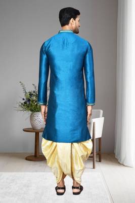 Mens embroidered dhoti kurta 2