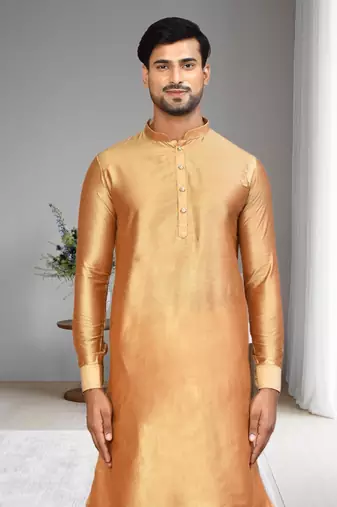 Mens plain dhoti kurta