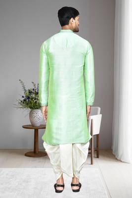 Mens embroidered dhoti kurta 2