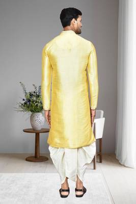 Mens embroidered dhoti kurta 2