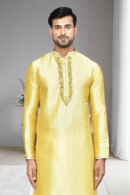 Mens embroidered dhoti kurta 3