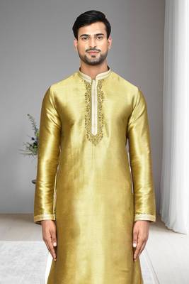 Mens embroidered dhoti kurta 3